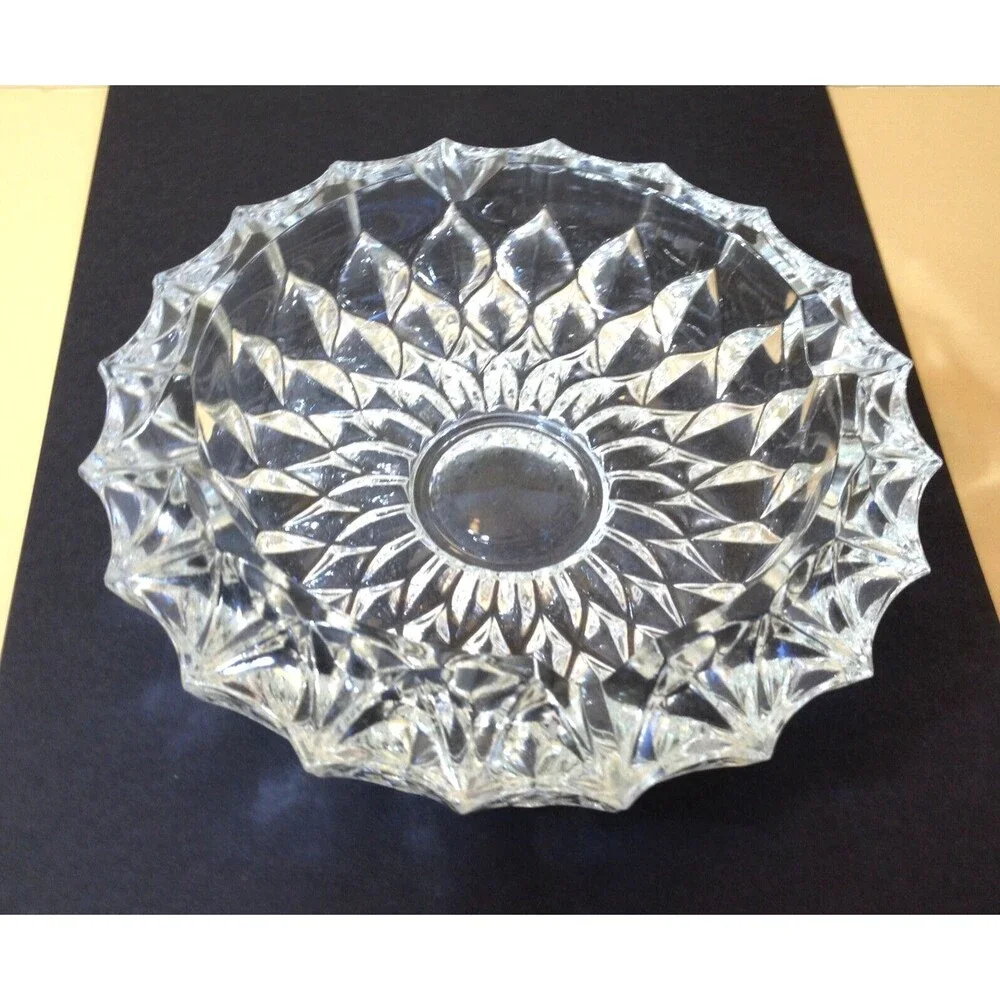 Vintage Clear Crystal Cut Glass 7